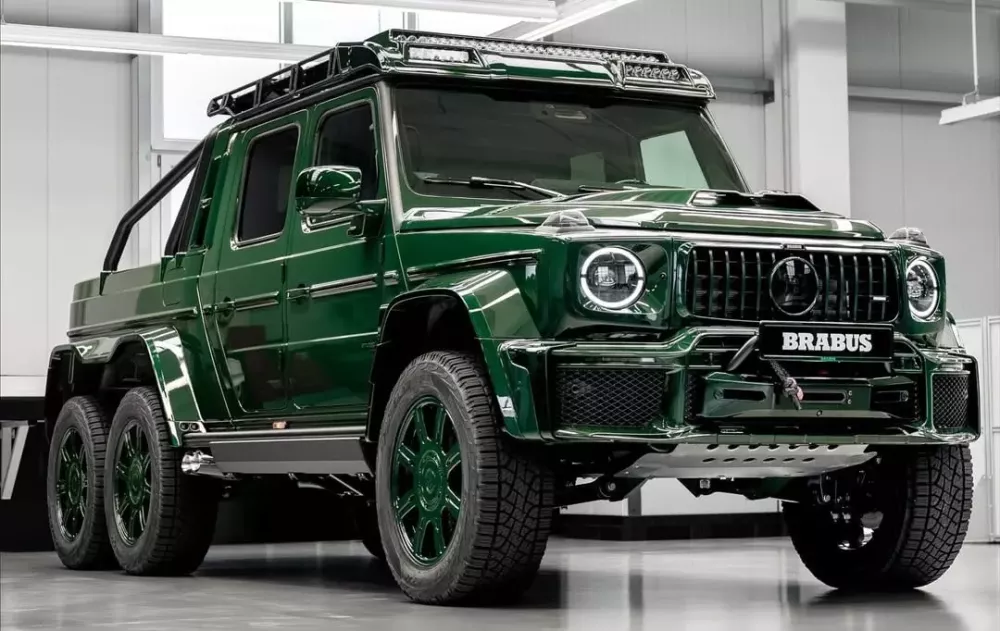 Brabus XLP 800 6x6: "Cá sấu 6 bánh" độc nhất vô nhị đổ bộ Việt Nam