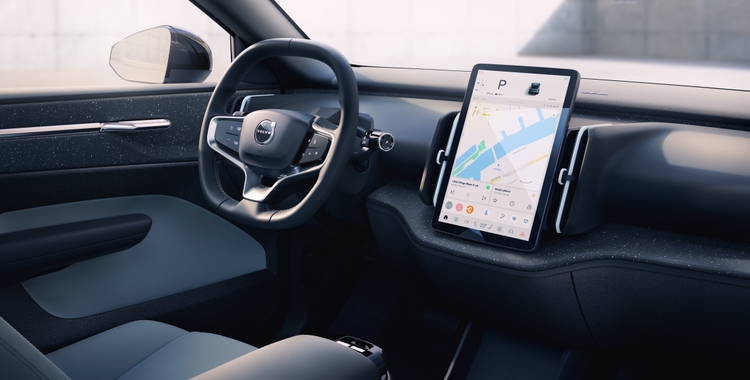 Nội thất Volvo EX30 trang bị đầy đủ công nghệ từ màn hình đến loa Harman Kardon chất lượng cao