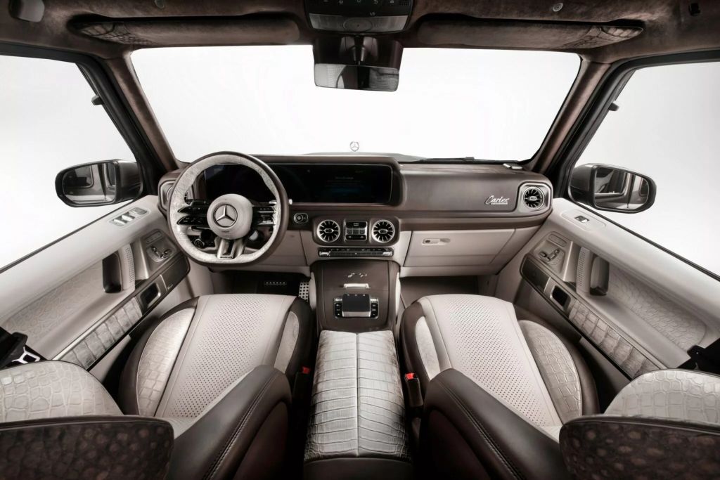 Chiêm ngưỡng Mercedes G63 "Himalaya" SUV 45 tỷ dát kim cương độc nhất