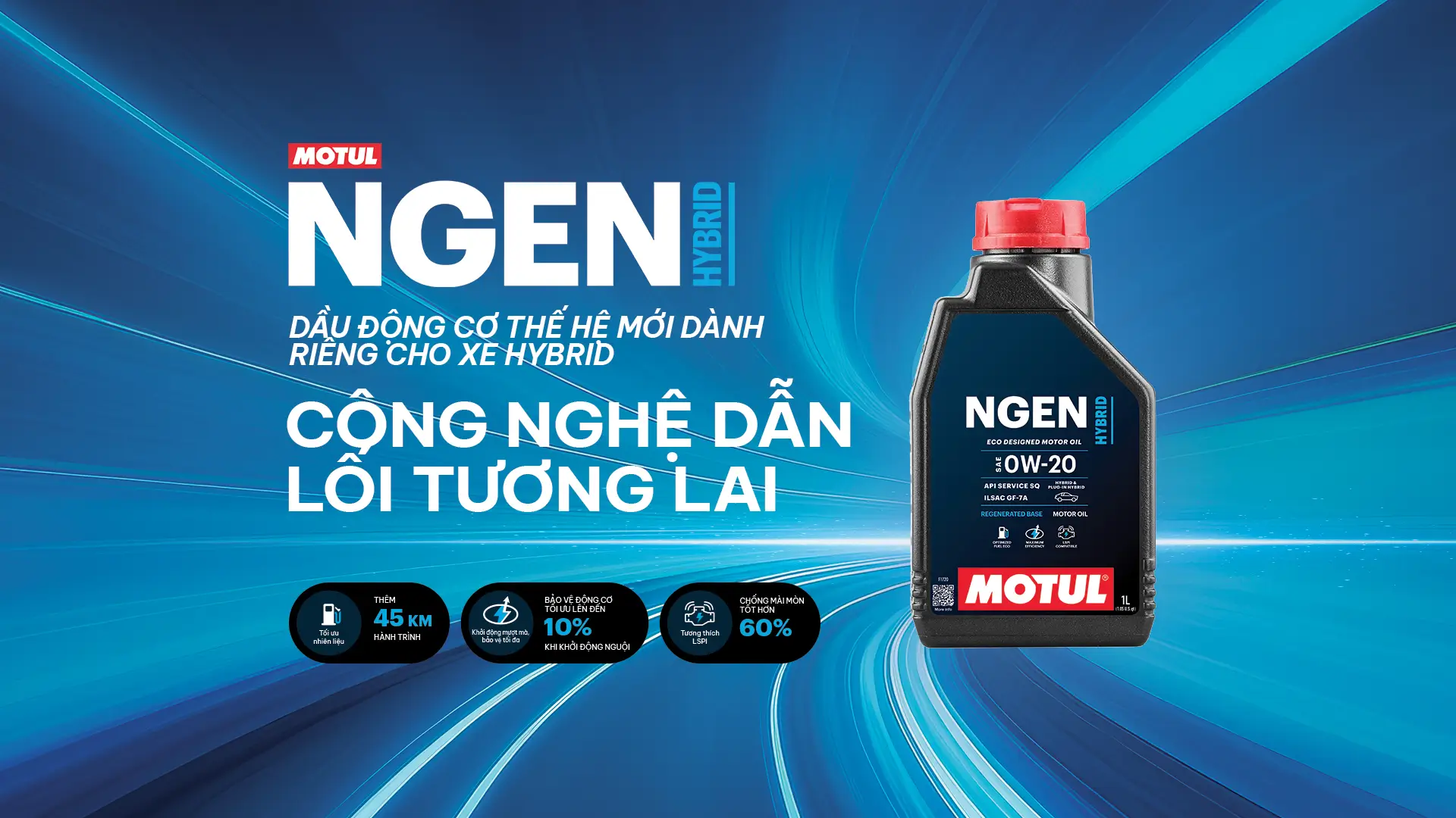 Giải pháp dầu nhớt cho xe hybrid của Motul