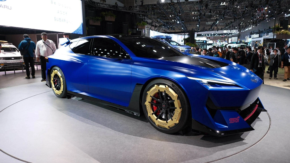 JMS 2025: Subaru Performance-E STI Concept trình làng Wagon hiệu suất cao, sẵn sàng cho kỷ nguyên điện hóa