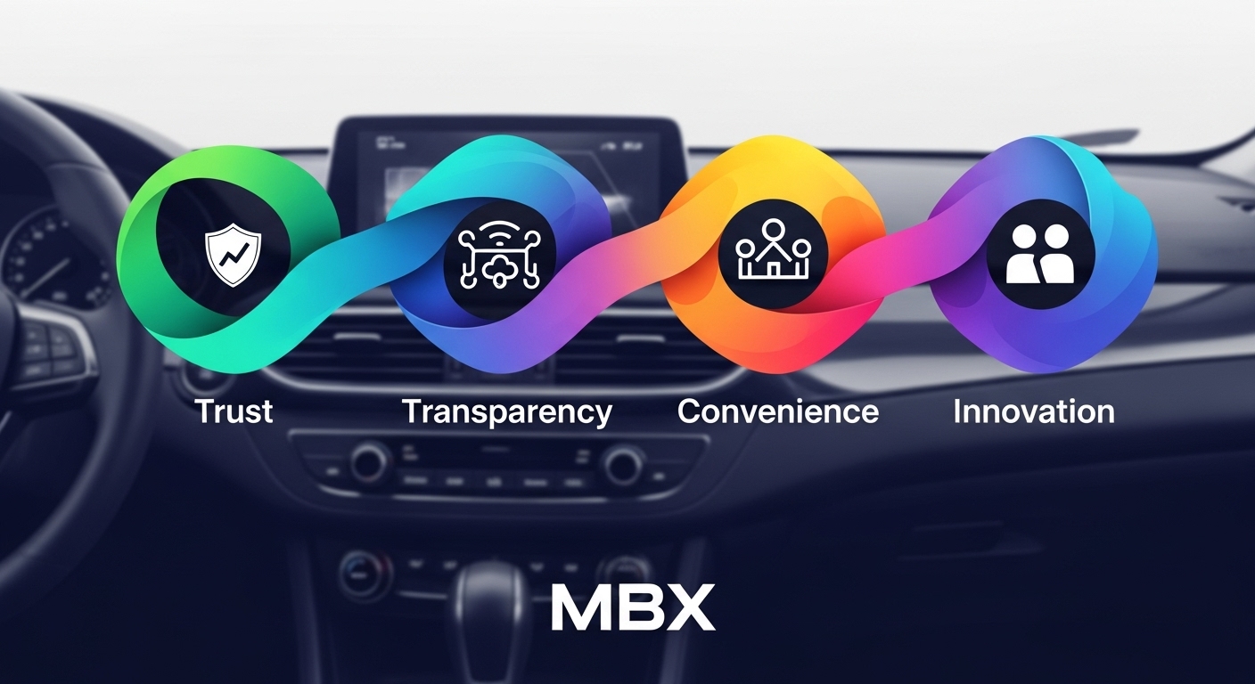 Vibrant vector illustration: Four abstract