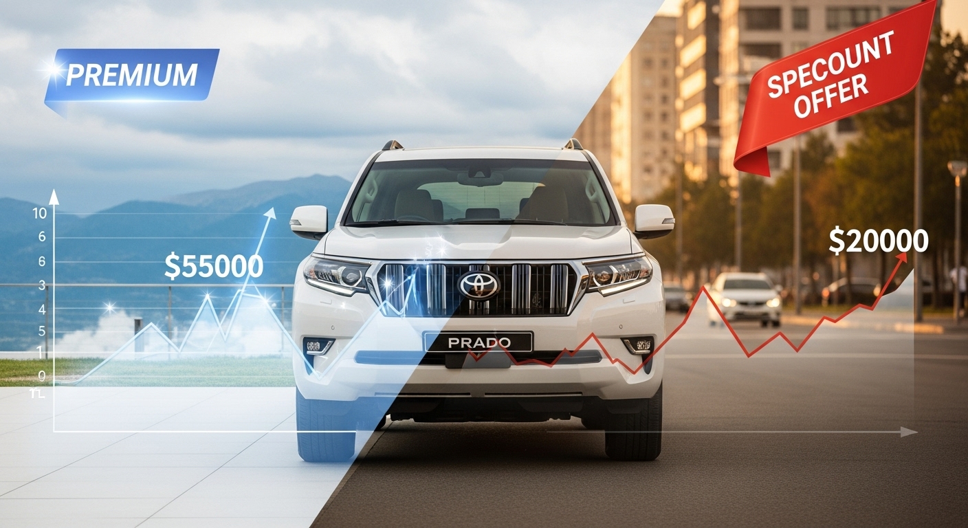 Toyota Prado Giảm Giá Mạnh: Từ Thời 'Kèm Lạc' Nửa Tỷ Đến Ưu Đãi Hấp Dẫn Hiện Nay