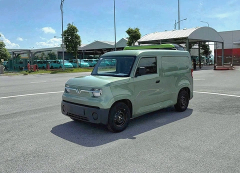 Vinfast EC Van lộ diện 'cỗ máy kiếm tiền' sắp khuấy đảo phân khúc xe Van tại Việt Nam