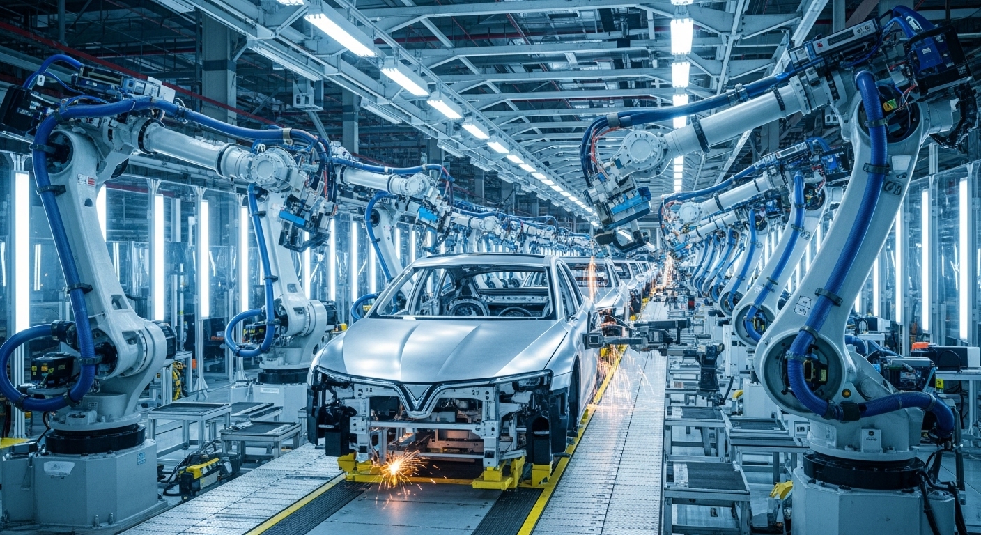 High-tech VinFast factory in Hai Phong